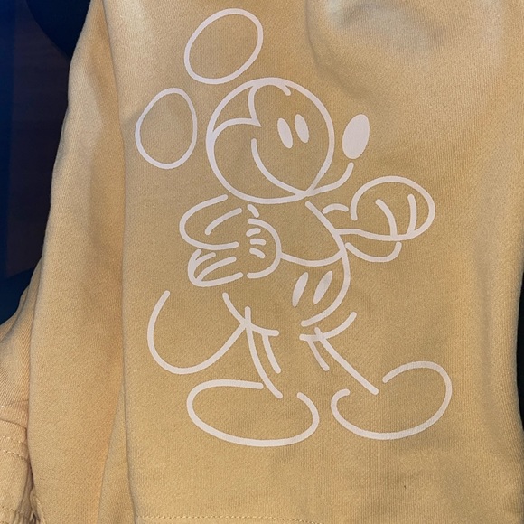 Mickey and Friends Genuine Mouseware yellow sweat pants Size 2x - Picture 2 of 5